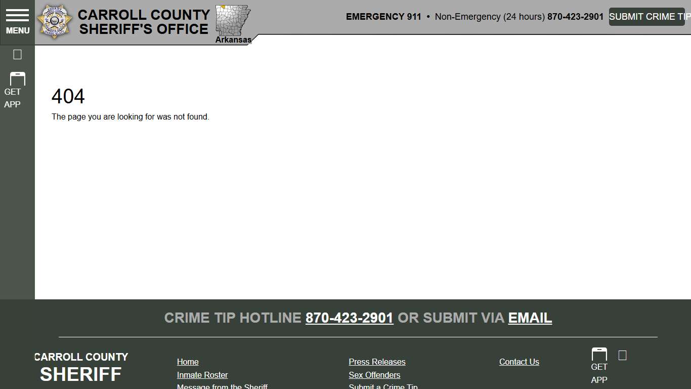 404 - Page Not Found